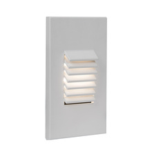 WAC Lighting 4061-30WT - LED Low Voltage Vertical Louvered Step and Wall Light