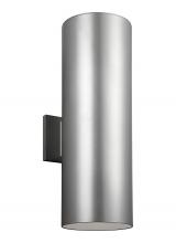 Studio Co. VC 8413997S-753 - Outdoor Cylinders transitional 2-light integrated LED outdoor exterior large integrated LED wall lan